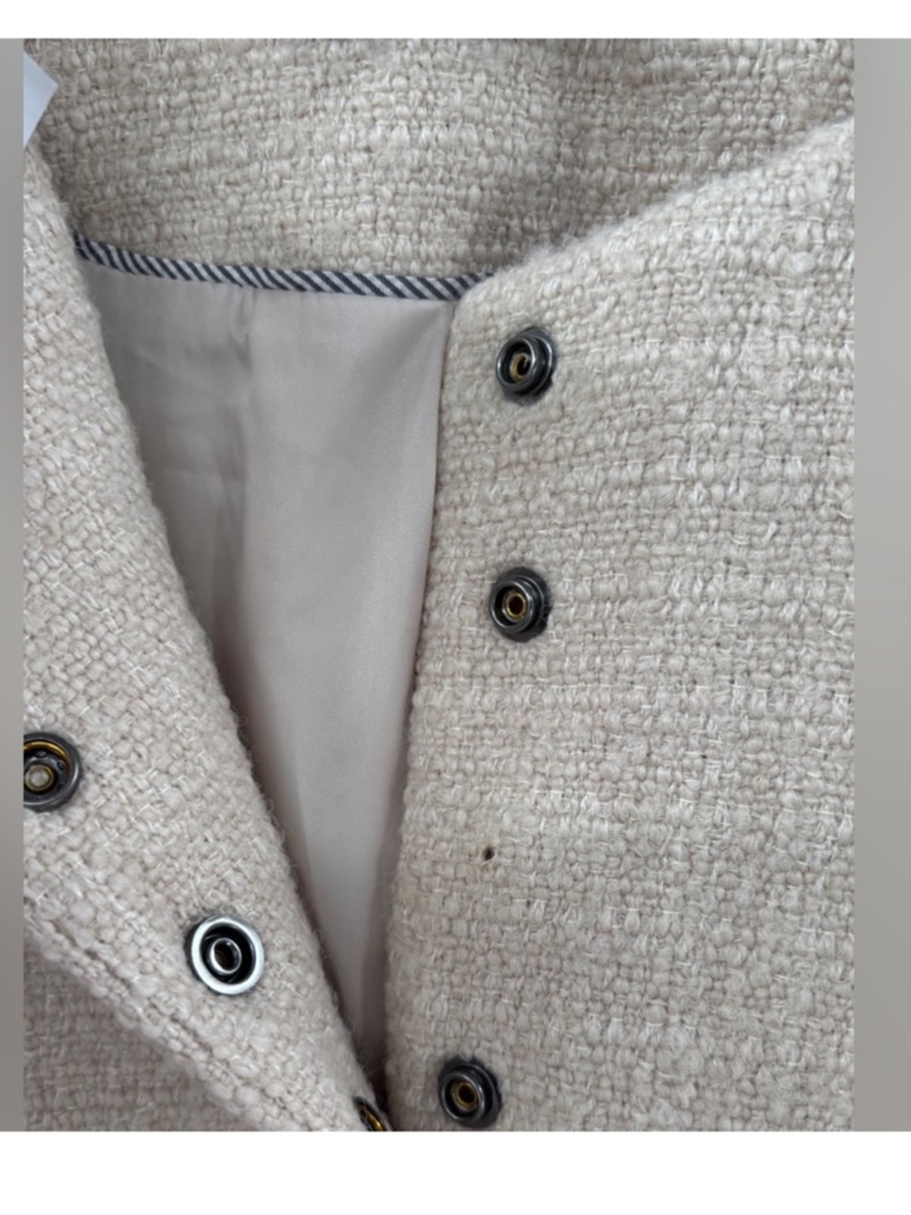 J.Crew Bridgette lady jacket in tweed in Natural - Picture 6 of 6